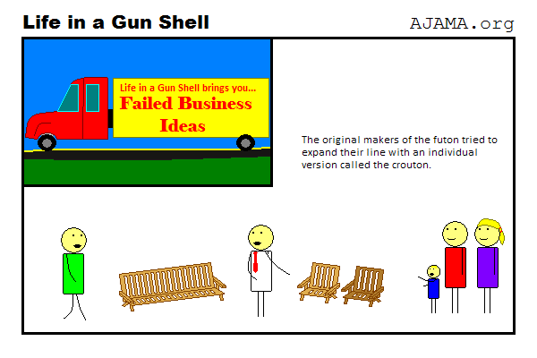 Mini-Futons, better known as croutons